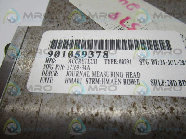 ACCRETECH 37169-34A MEASURING HEAD  UNMP
