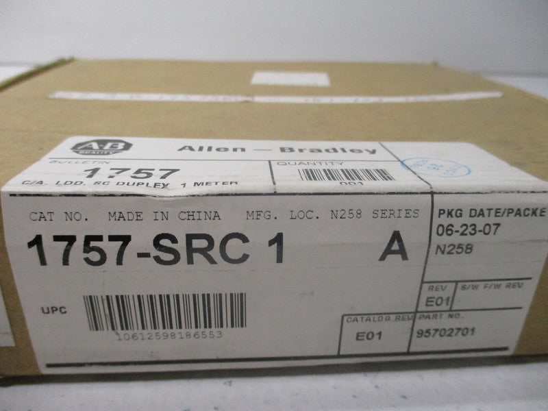 ALLEN BRADLEY 1757-SRC1 SER. A DATE: 2007 NSFS