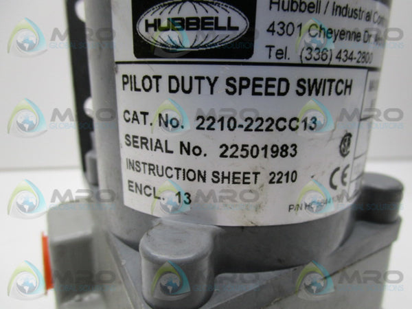 HUBBELL 2210-222CC13  NSNP