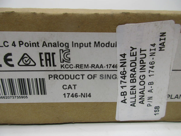 ALLEN BRADLEY 1746-NI4 SER. B DATE: 2015 NSFS