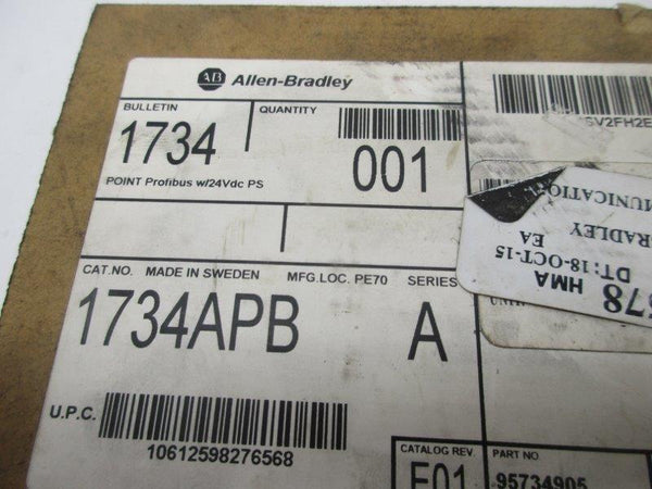 ALLEN BRADLEY 1734APB SER. A  NSFS