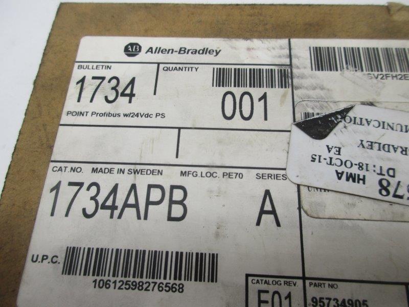 ALLEN BRADLEY 1734APB SER. A  NSFS