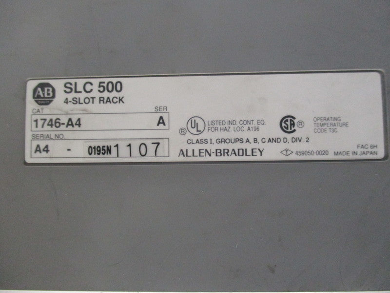 ALLEN BRADLEY 1746-A4 SER. A  NSNP