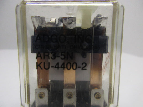 ADGO AR3-5N-KU-4400-2 RELAY  UNMP