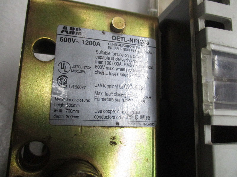 ABB OETL-NF1200 NSNP