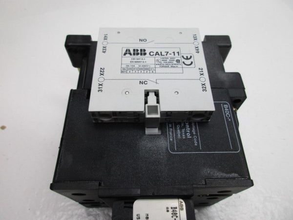 ABB B40C-122 MOTOR CONTACTOR 120V  NSMP