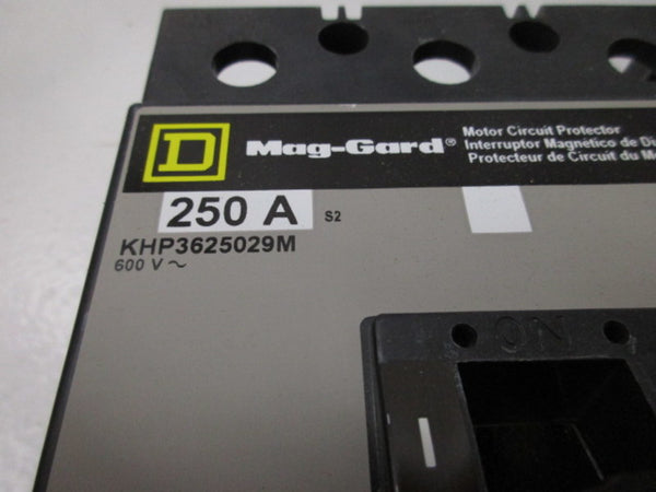 SQUARE D KHP3625029M CIRCUIT BREAKER 250A 600V  NSMP