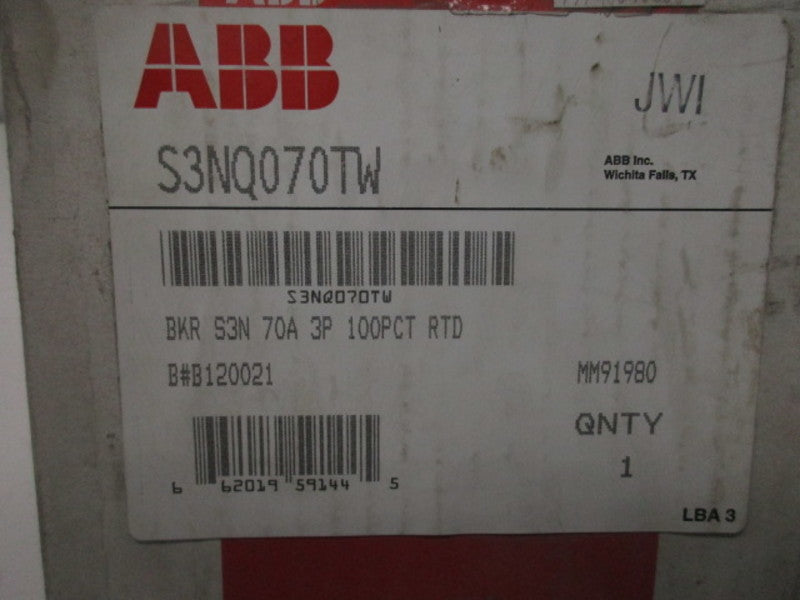 ABB S3NQ070TW  NSFS