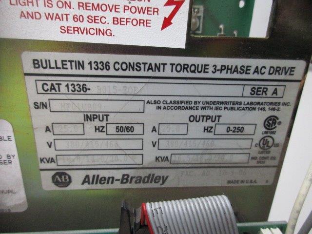 ALLEN BRADLEY 1336-B015-EOE SER.A  UNMP
