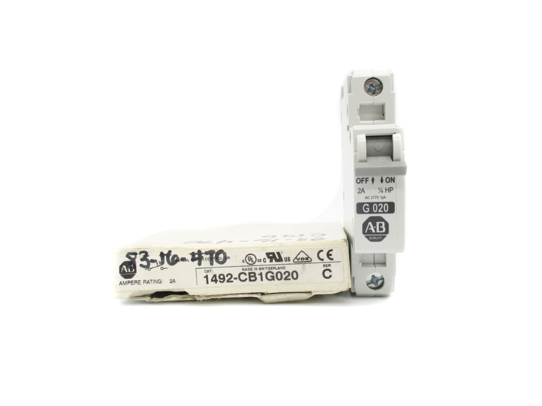 ALLEN BRADLEY 1492-CB1G020 SER. C 277VAC 2A NSMP