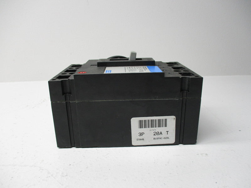 FUJI BU3FHC-020LFM CIRCUIT BREAKER 600VAC 20A  NSMP