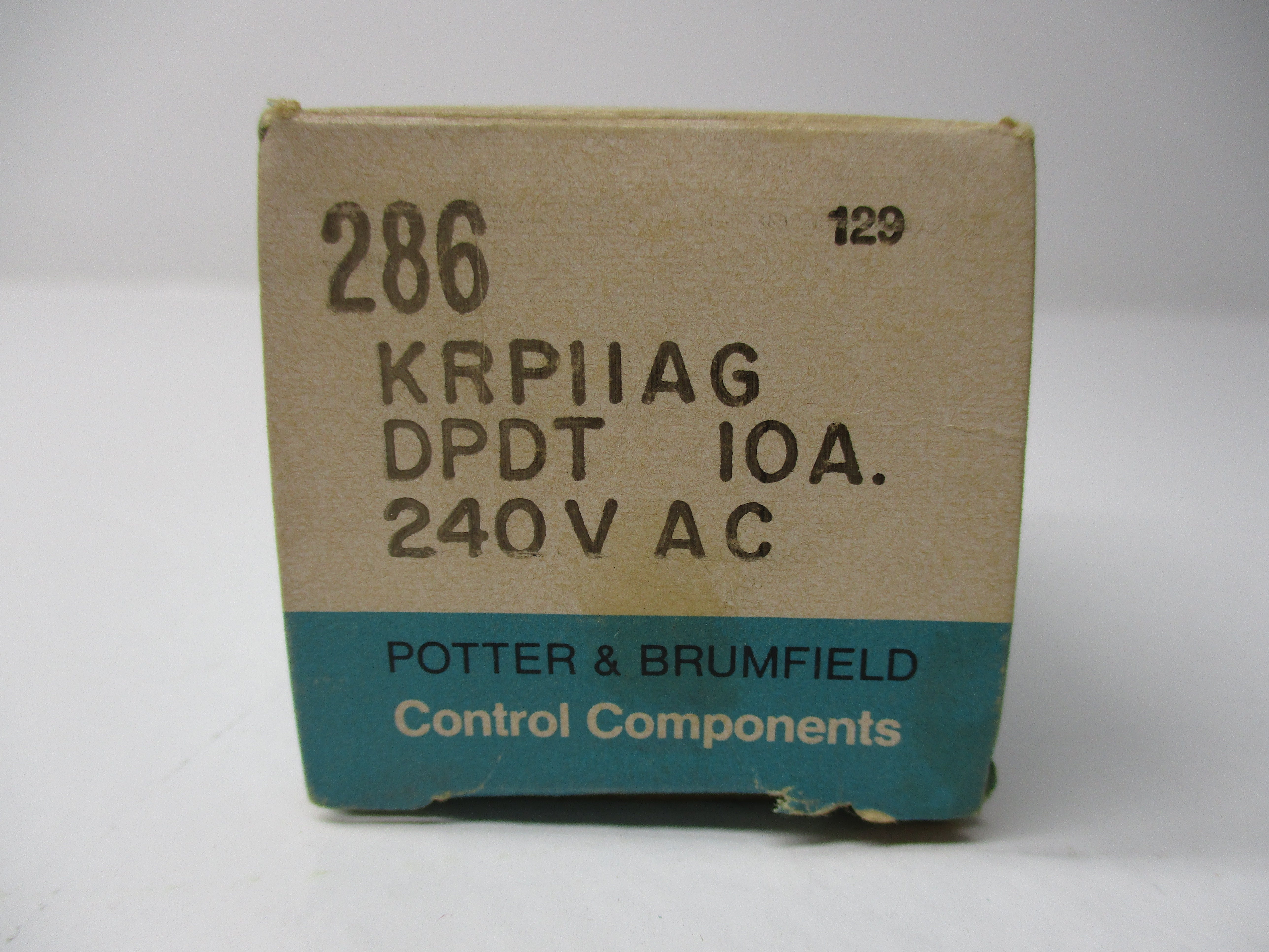 POTTER & BRUMFIELD KRPIIAG RELAY 240VAC 10A  NSMP