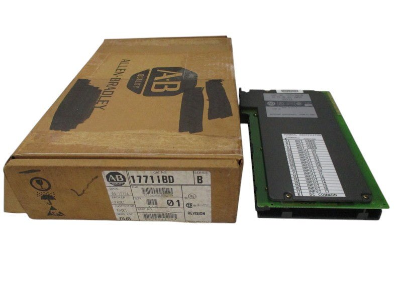 ALLEN BRADLEY 1771-IBD INPUT MODULE SER. B  NSMP
