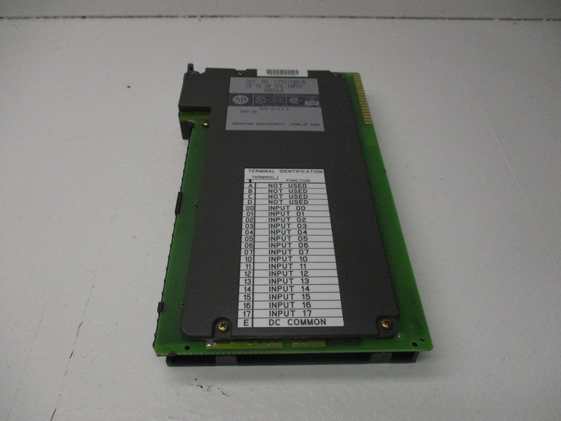 ALLEN BRADLEY 1771-IBD INPUT MODULE SER. B  NSMP