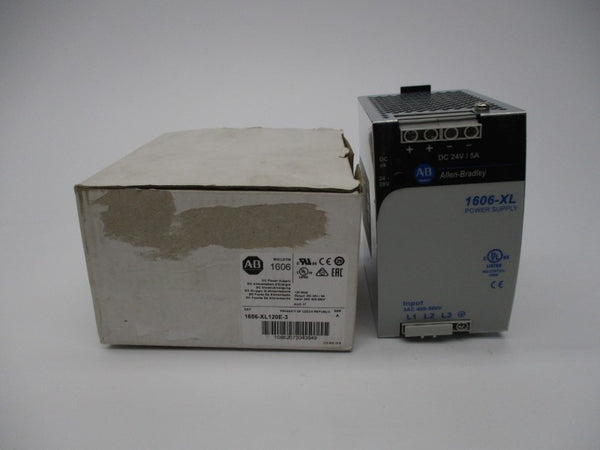 ALLEN BRADLEY 1606-XL120E-3 SER. A 400-500V 5A (WH) NSMP