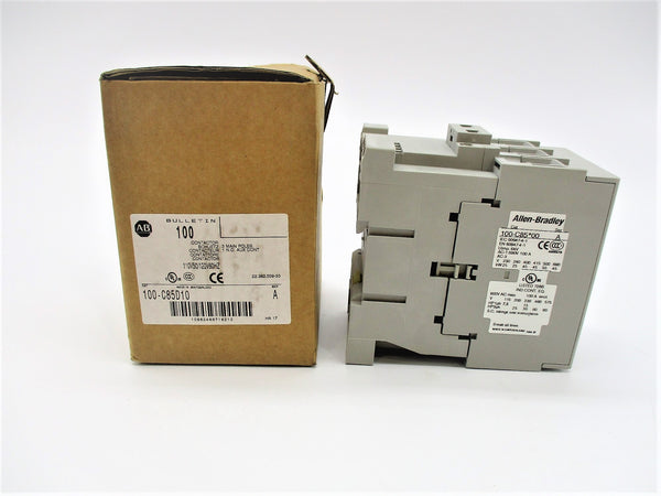 ALLEN BRADLEY 100-C85D10 SER. A 110/120V 100A (BR/WH) NSMP