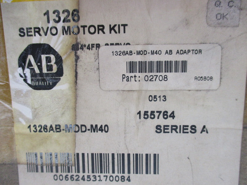ALLEN BRADLEY 1326AB-MOD-M40 SER. A  NSMP