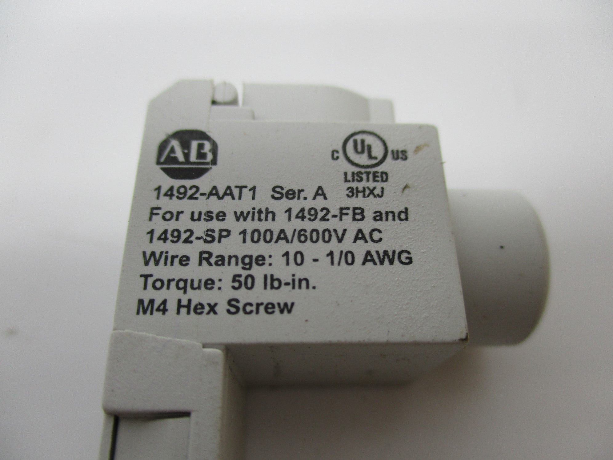 ALLEN BRADLEY 1492-AAT1 SER. A NSNP
