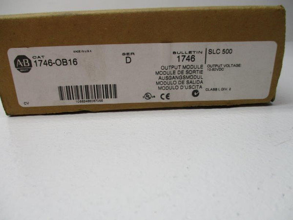 ALLEN BRADLEY 1746-OB16 SER. D  NSFS