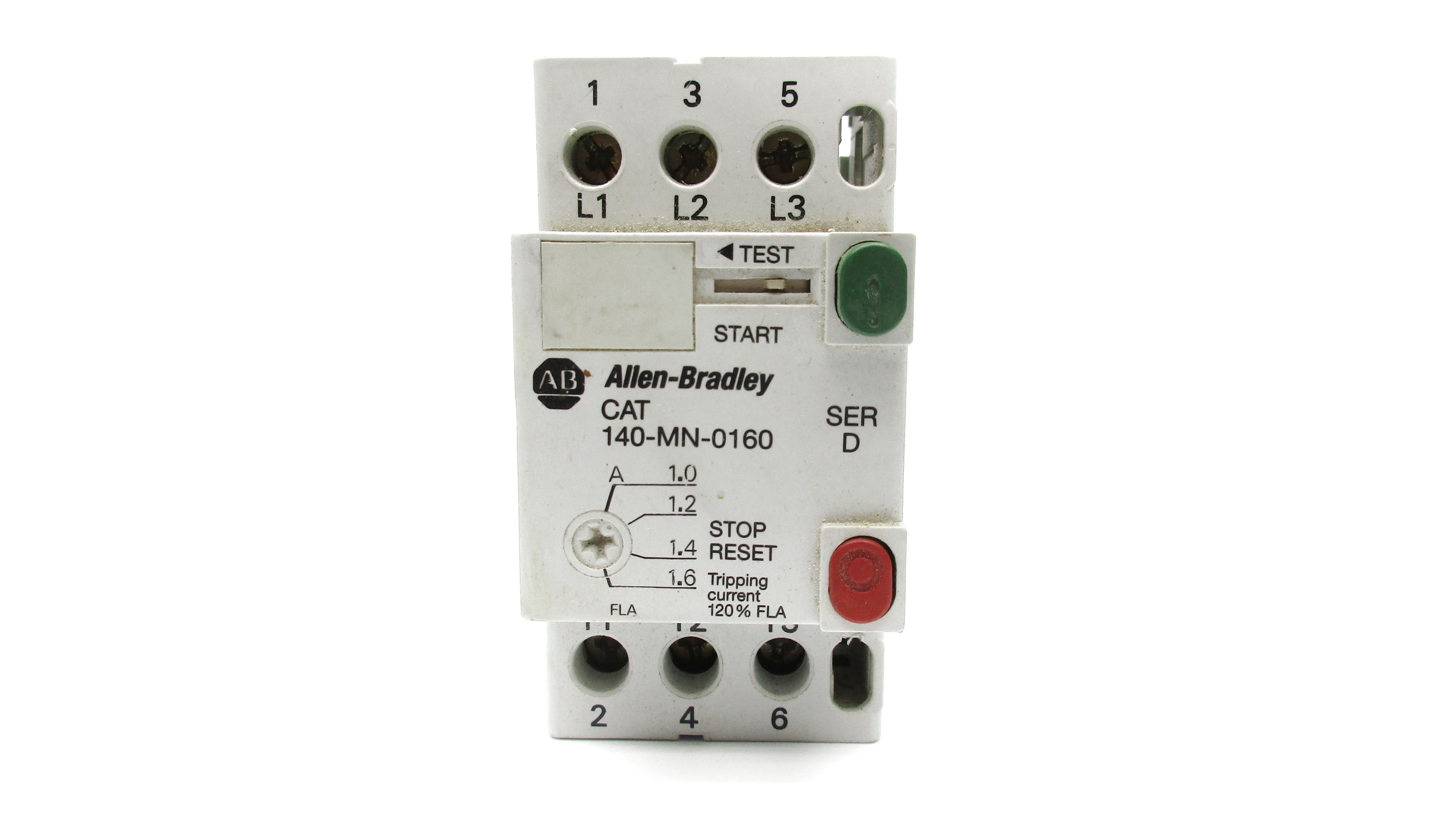 ALLEN BRADLEY 140-MN-0160 SER. D 1-1.6A UNMP