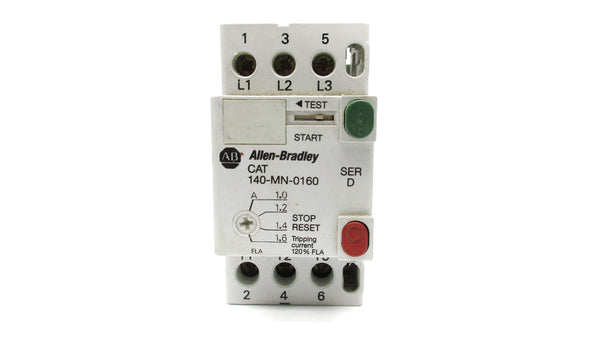 ALLEN BRADLEY 140-MN-0160 SER. D 1-1.6A UNMP