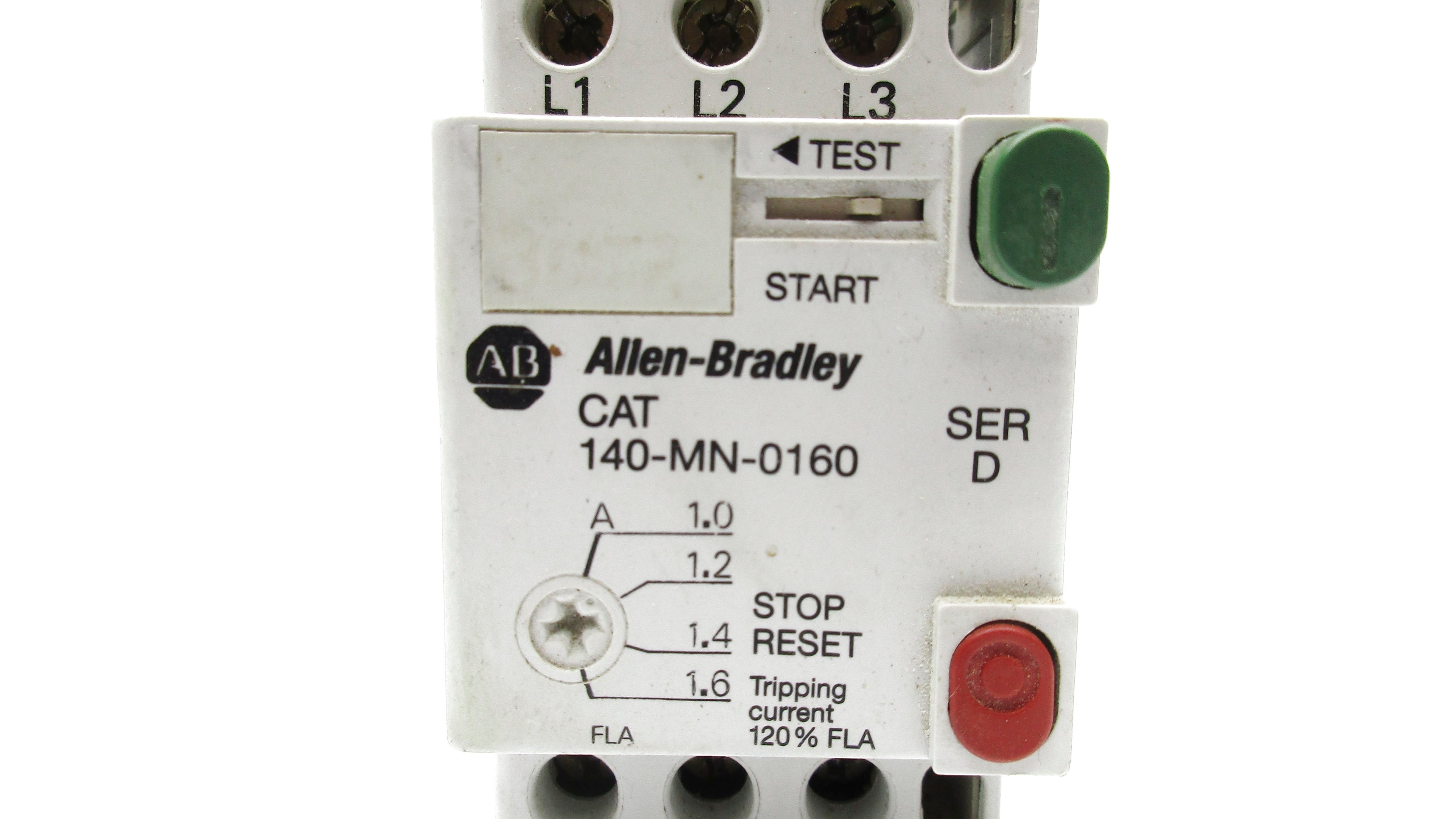 ALLEN BRADLEY 140-MN-0160 SER. D 1-1.6A UNMP