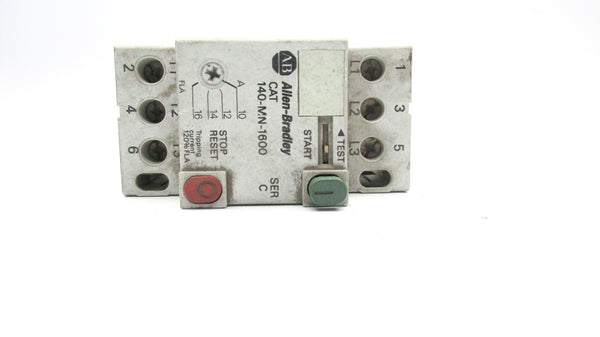 ALLEN BRADLEY 140-MN-1600 SER. C 600V 10-16A UNMP