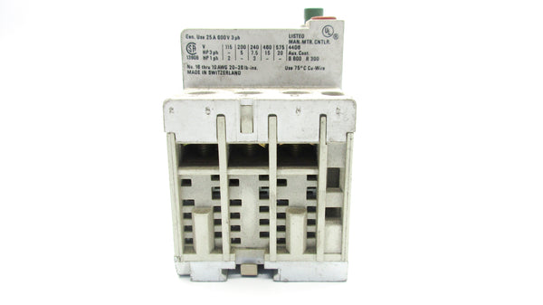 ALLEN BRADLEY 140-MN-1600 SER. C 600V 10-16A UNMP