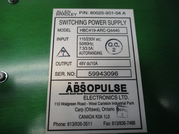 ABSOPULSE HBC419-ARC-Q4440  NSNP