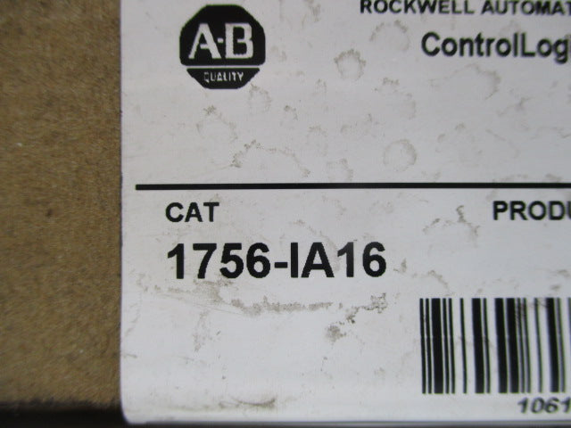 ALLEN BRADLEY 1756-IA16 SER A F/W 3.003 DATE: 2014  NSFS