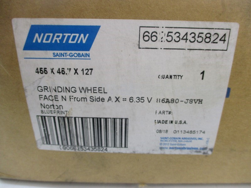 NORTON 6A80-J8VH 455 X 45.7 X 127 NSFS