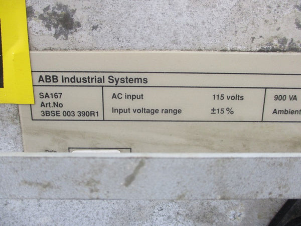 ABB 3BSE003390R1 SA167 115VAC UNMP
