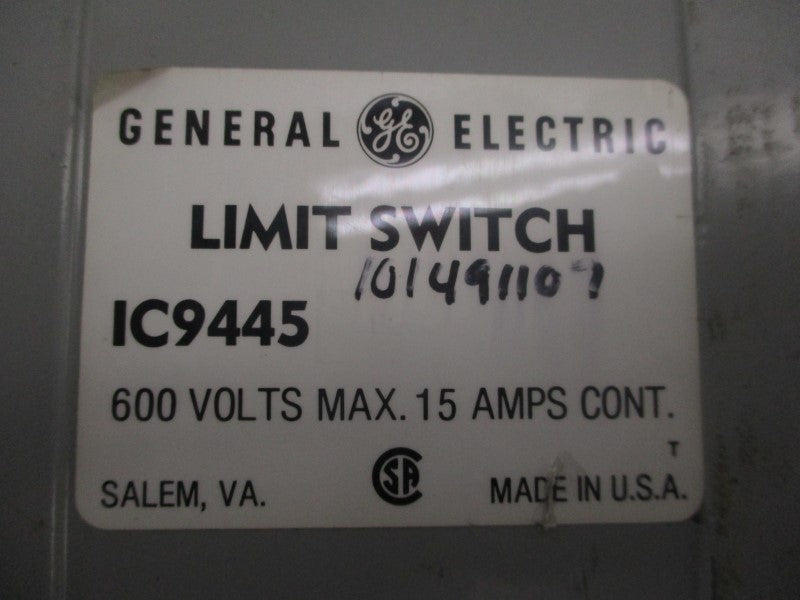 GENERAL ELECTRIC IC9445 600V 15A NSNP