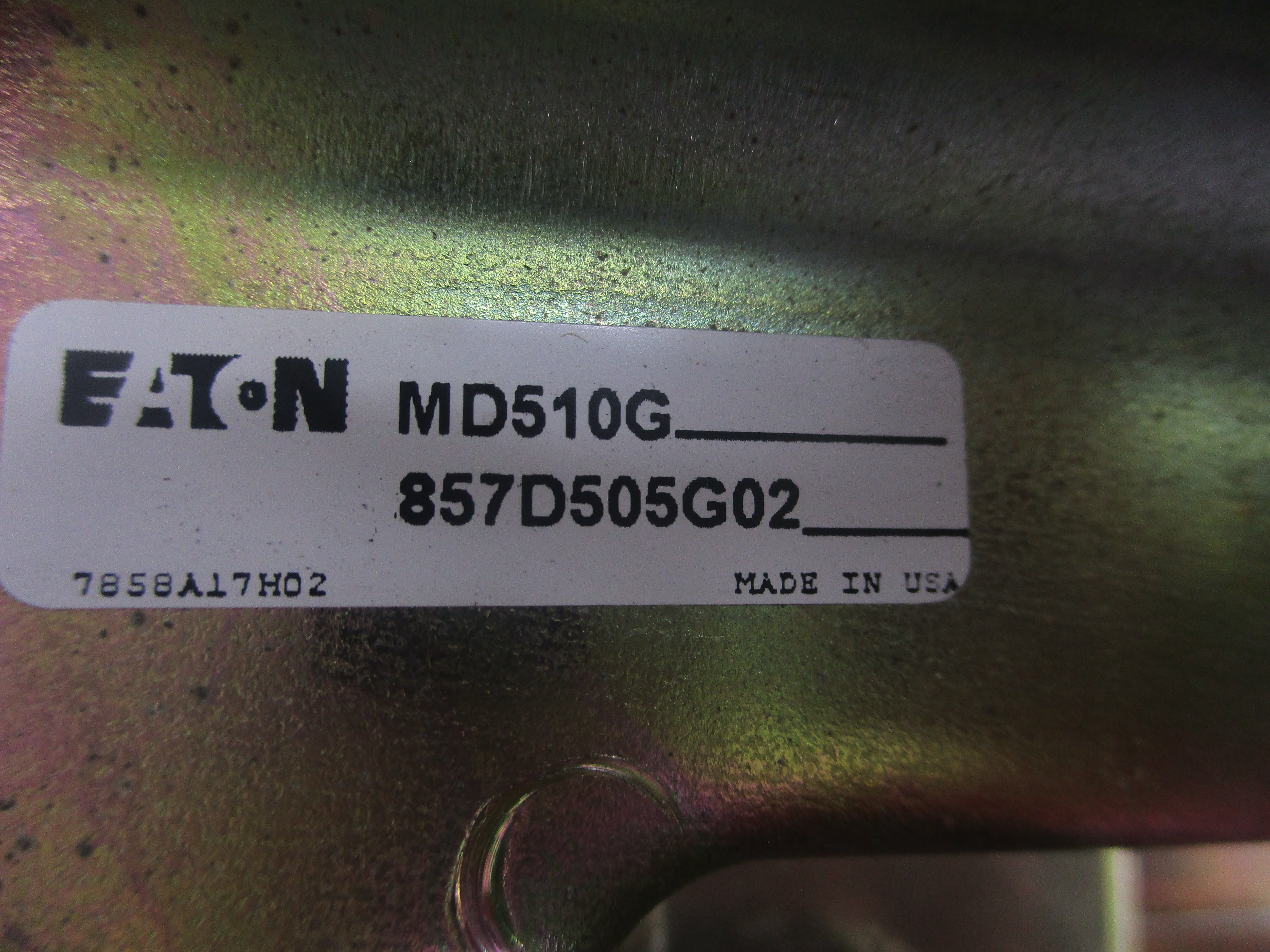 EATON MD510G 857D505G02 100VDC NSNP