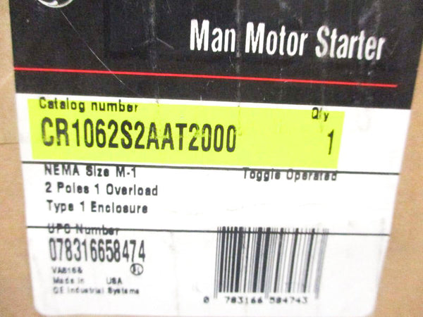 GENERAL ELECTRIC CR1062S2AAT2000 SER. A 600VAC NSMP