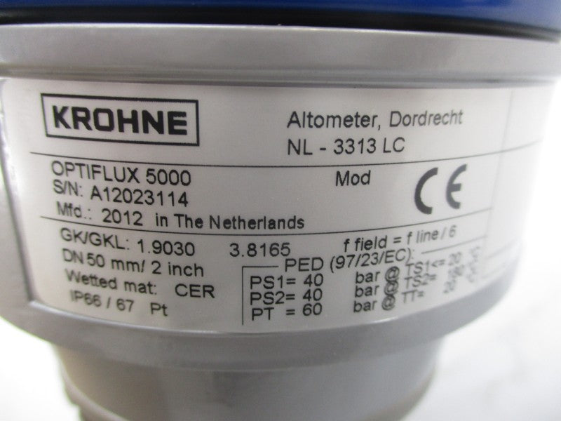 KROHNE OPTIFLUX5000MOD 2" NSNP