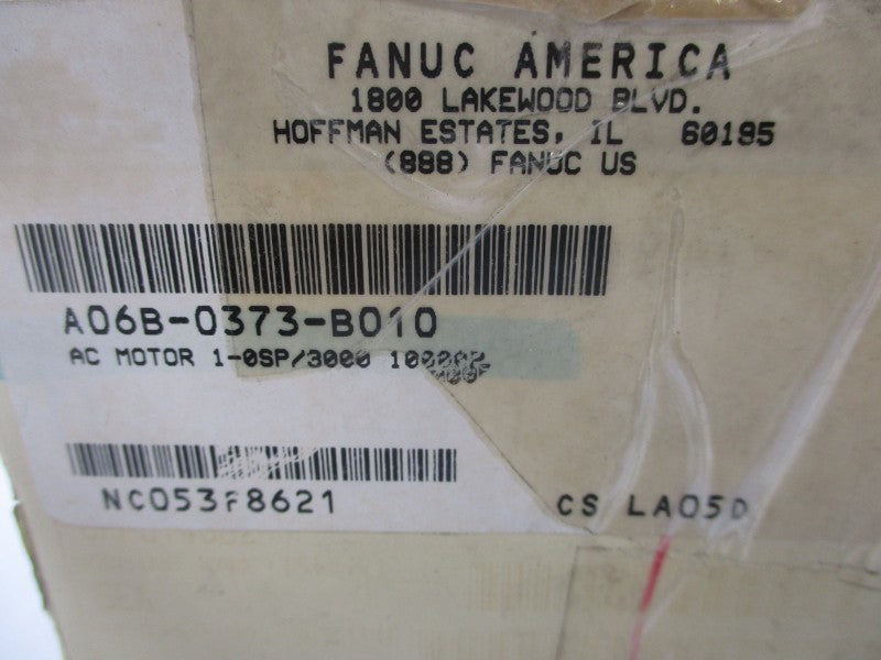 FANUC A06B-0373-B010 129V 2.9A NSMP