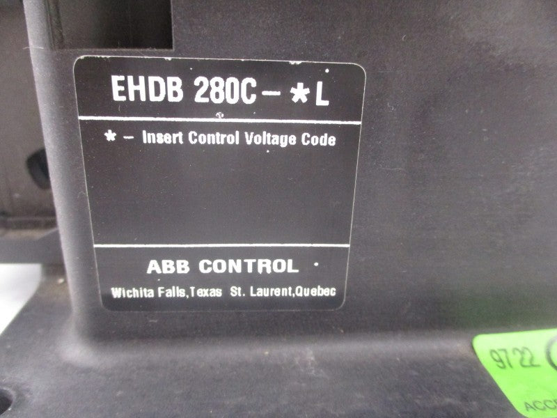 ABB EHDB280C-1L 110/120V 280A NSNP