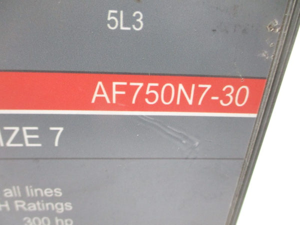 ABB AF750N7-3011-71 250-500VDC 810A UNMP