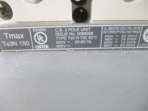 ABB TS3N150 600V 150A NSNP
