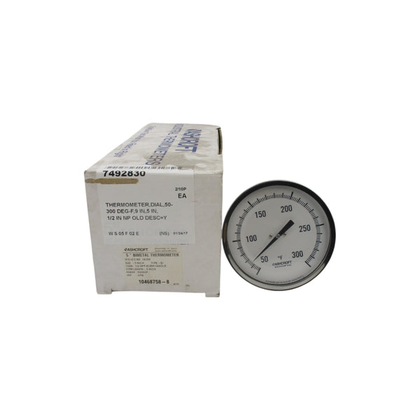 ASHCROFT 50EI42E090 50/300'F 5" NSMP