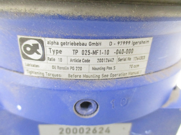ALPHA TP025-MF1-10-040-000 NSNP
