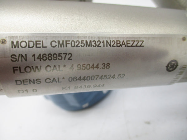 MICRO MOTION CMF025M321N2BAEZZZ NSMP