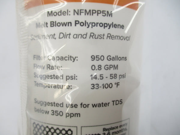 BRIO NFMPP5M 14.5-58PSI NSNP