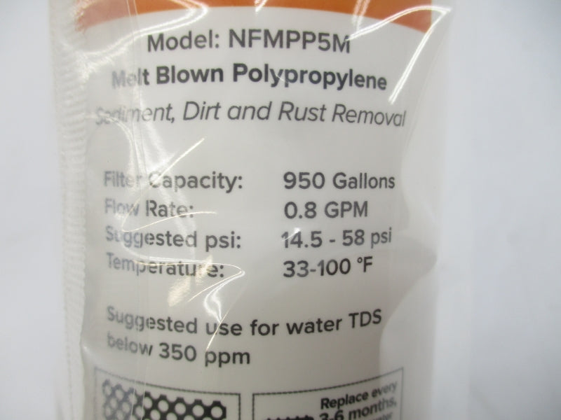 BRIO NFMPP5M 14.5-58PSI NSNP