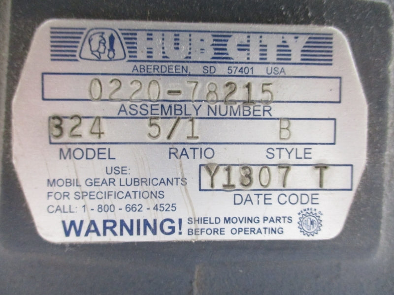 HUB CITY 0220-78215 324 NSNP