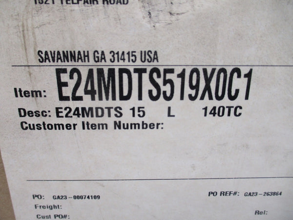 WINSMITH E24MDTS519X0C1 E24MDTS 15 L 140TC NSMP