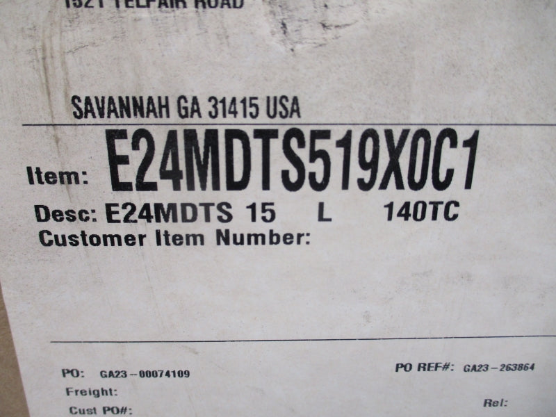 WINSMITH E24MDTS519X0C1 E24MDTS 15 L 140TC NSMP