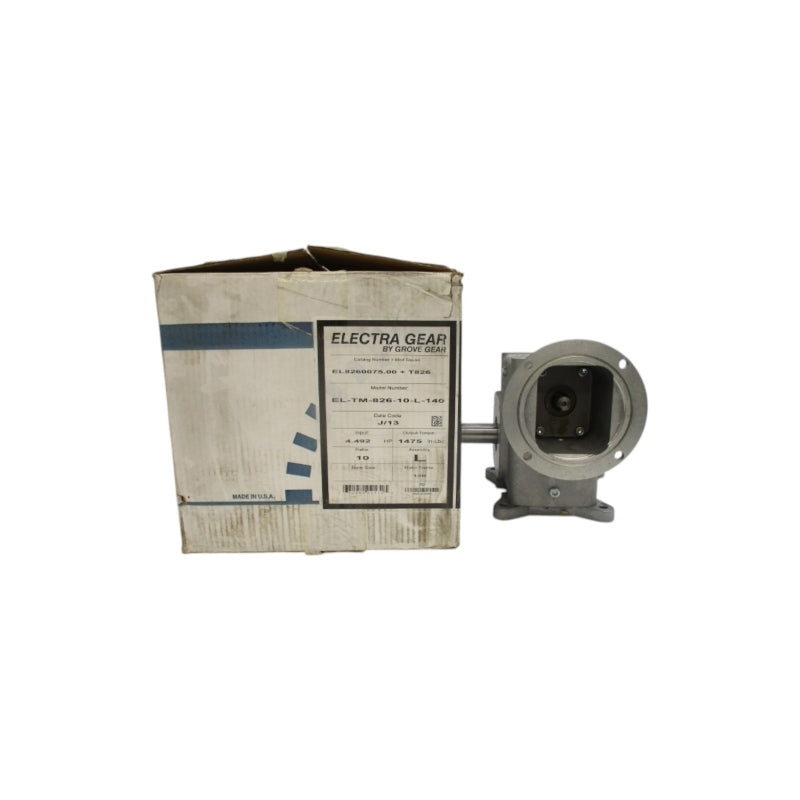 GROVE GEAR EL-TM-826-10-L-140 EL8260075.00 NSMP