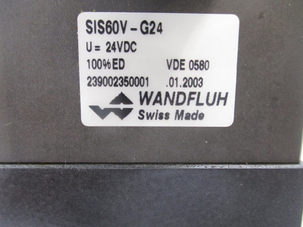 WANDFLUH SIS60V-G24 ZS2210A 24VDC NSNP
